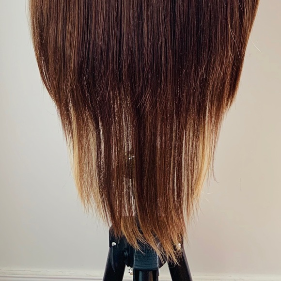 Long Gorgeous Toffee Blonde Color Premium Fiber Lace Front Wig 🤎💛 - Picture 15 of 15